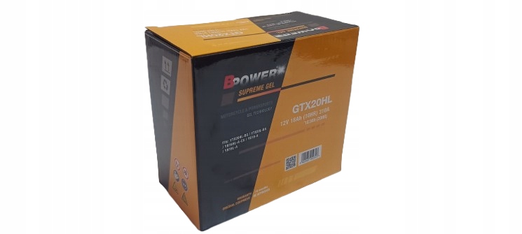 Akumulator Bpower GTX20HL (YTX20Hl-BS Yuasa, FTX20HL-BS) - obrazek 2