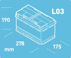 Akumulator Exide AGM EK720 12V 72Ah (zamiennik EK700) - obrazek 2