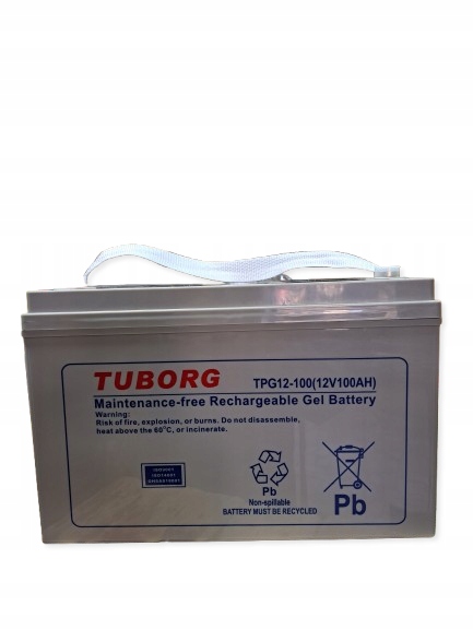 Akumulator Tuborg TPG 12-100 GEL 12V 100Ah - obrazek 2