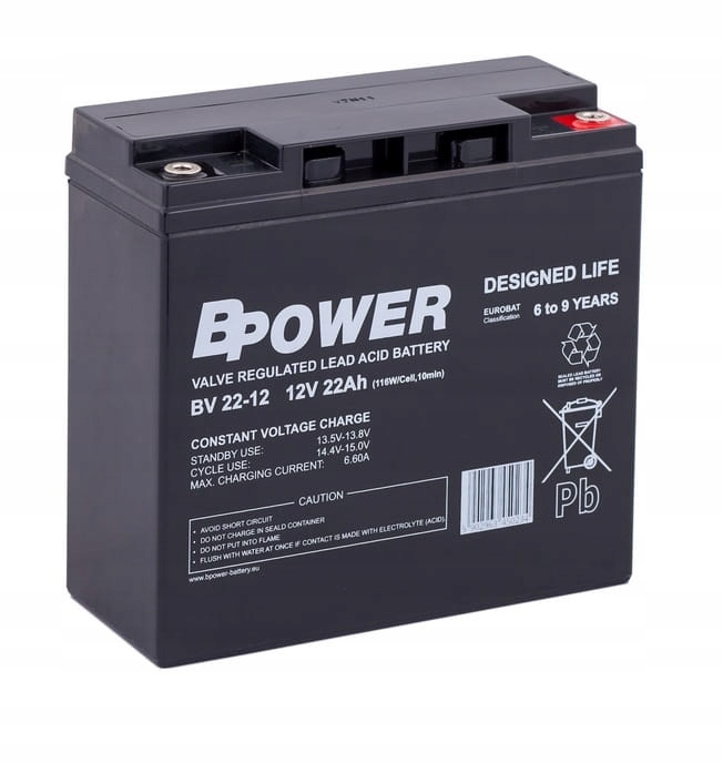 Akumulator Bpower BV 22-12 12V 22Ah