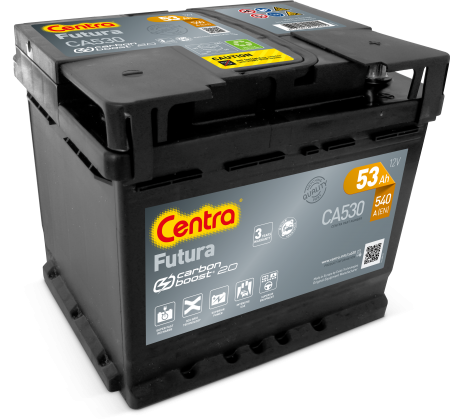 Akumulator Centra Futura CA530 12V 53Ah 540A Carbon Boost