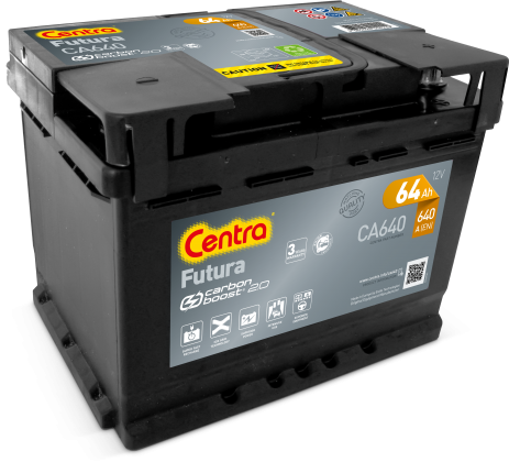 Akumulator Centra Futura CA640 12V 64Ah 640A Carbon Boost